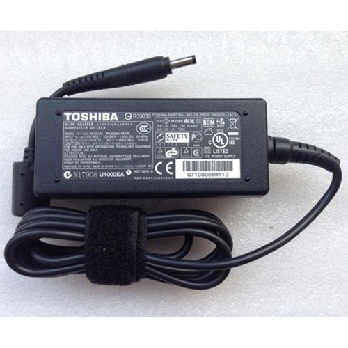 Sạc Laptop Toshiba 19V – 3.42A - 65W ( Adaper Toshiba 19.5V - 3.42A ) Kèm dây nguồn