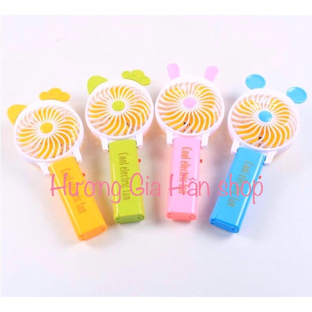 Quạt Mini Fan Quạt Mini Cầm Tay Siêu Cute Dùng Pin Rời Dễ Dàng Thay Pin Dùng Ngay | BigBuy360 - bigbuy360.vn