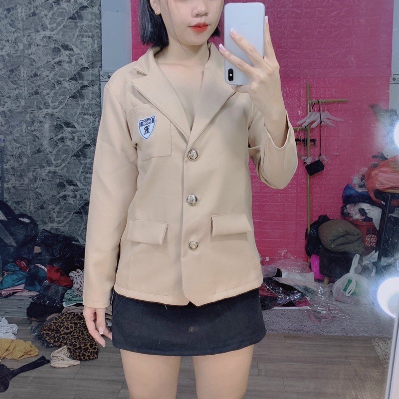 Áo khoác vest thêu logo | BigBuy360 - bigbuy360.vn