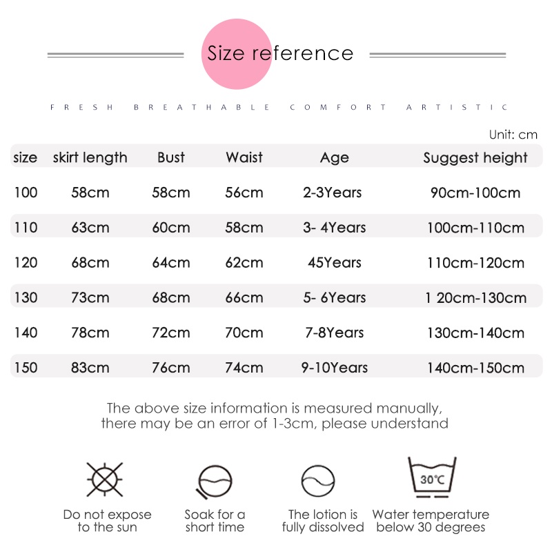 Đầm Công Chúa In Họa Tiết Hoạt Hình Ông Già Noel / Bông Tuyết Xinh Xắn Cho Bé Gái