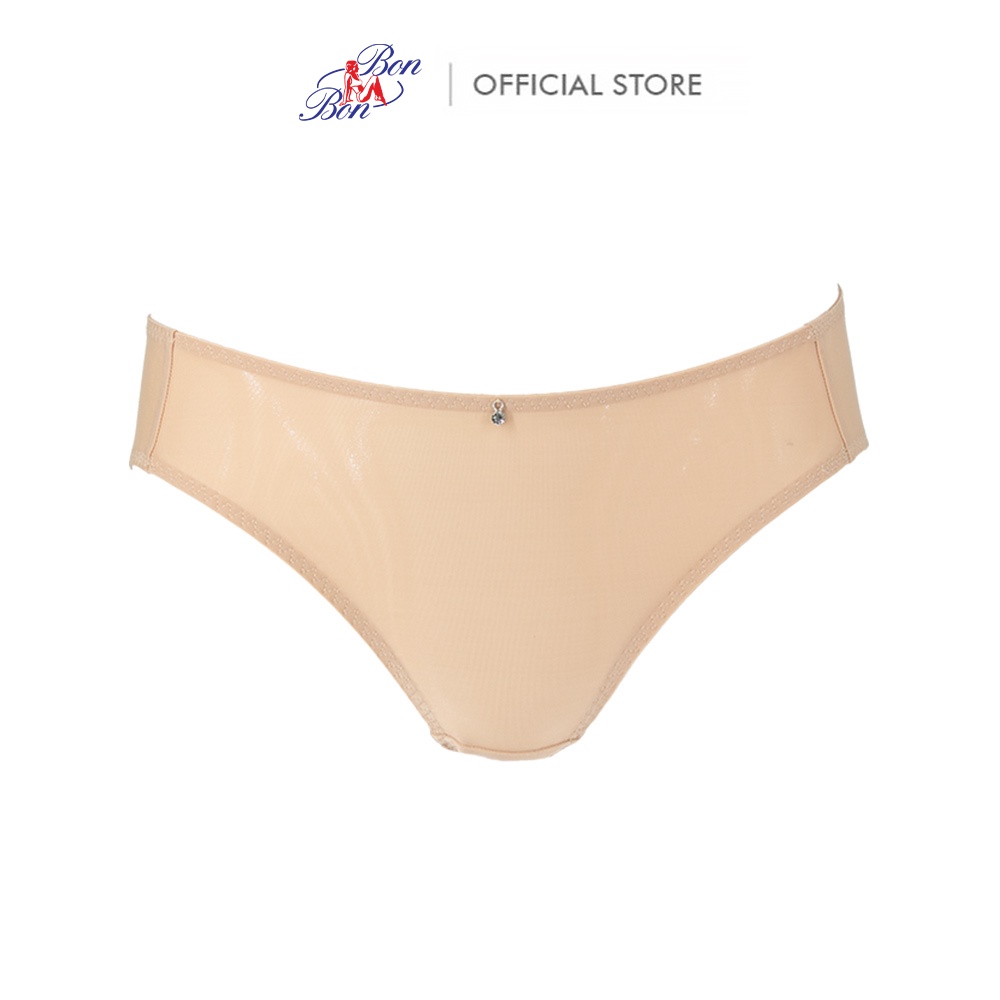 Quần lót lưng vừa, vải mịn trơn bóng Bon Bon - SV35147