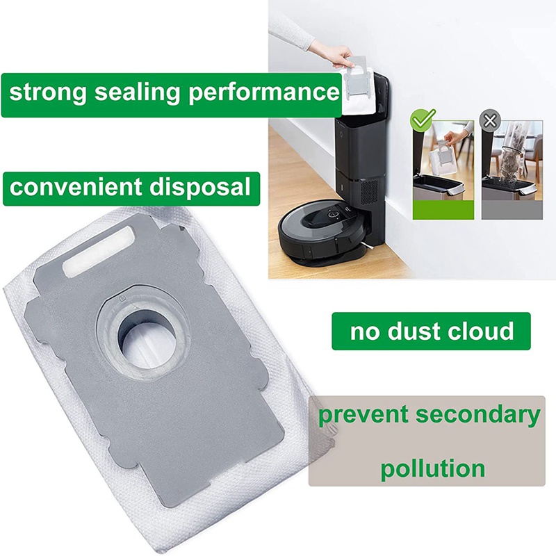Túi Đựng Bụi Bẩn Thay Thế Cho Roomba I7 I8 I3 I4 I6 J7 J7 + S9 Plus