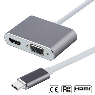 Cáp chuyển đổi USB Type C sang HDMI và VGA
