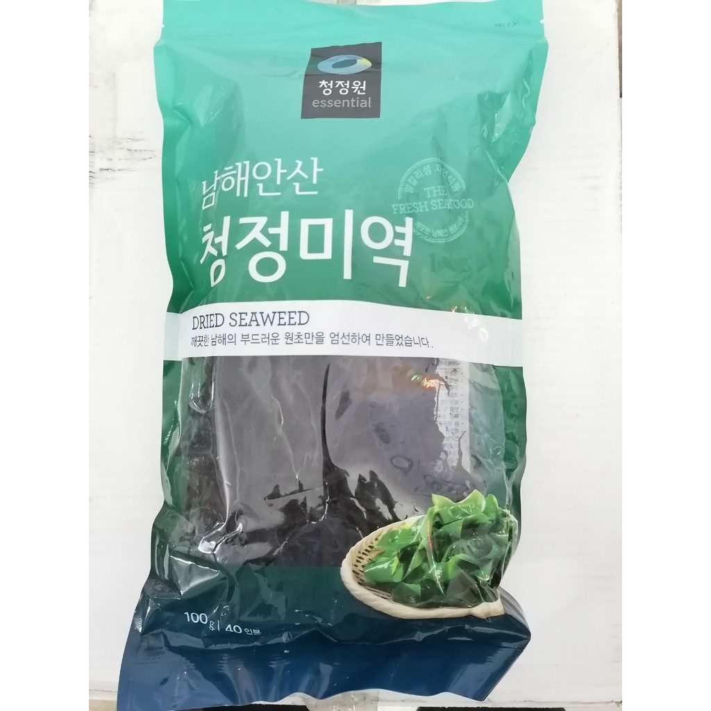 Rong biển khô nấu canh Hàn Quốc Daesang MIWON Dried Seaweed 100g