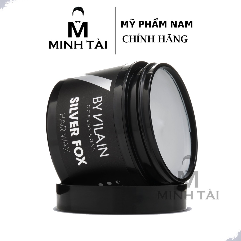 Sáp Vuốt Tóc Nam BY VILAIN Silver Fox 65ml - Hàng Chính Hãng + Xịt Dưỡng Tóc AZENMAN Parana 20ml + Lược Chải Tóc Texture