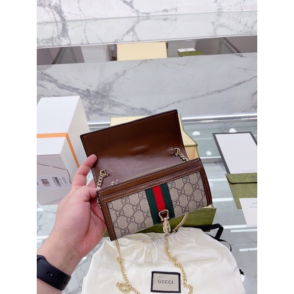 Ví Gúcci Jackie sz 21 có dây đeo chéo chất da thật