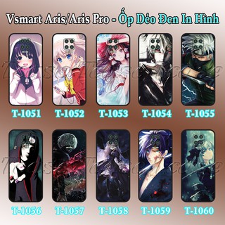 Ốp lưng Vsmart Aris/ Aris Pro dẻo đen in hình Anime siêu đẹp, siêu ngầu