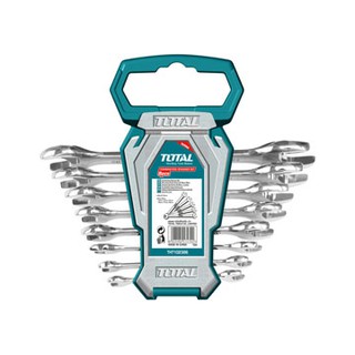 6-22mm Bộ cờ lê 2 đầu miệng 8 chi tiết Total THT102386