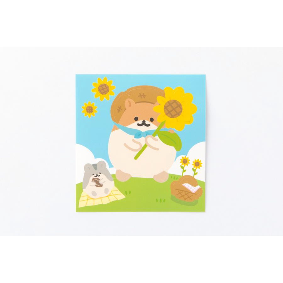 Set 3 Sticker ARTBOX Hàn Quốc Hình Chuột Hamster Đáng Yêu