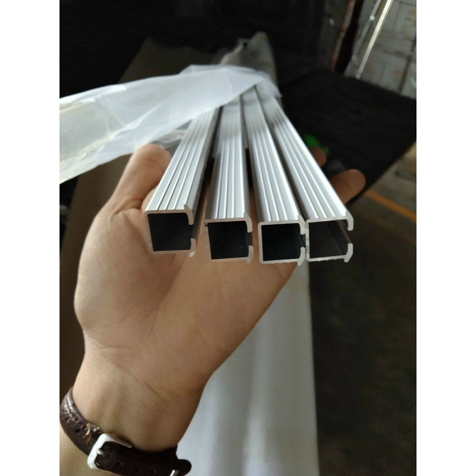 Bánh xe cửa lùa, Ray cửa lùa có giảm chấn cao cấp, hàng dày
