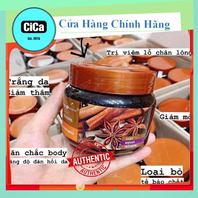 [CiCa Cosmetic] Tẩy da chết body Quế Hồi Nga 380ml Bản Mới EXClusive | WebRaoVat - webraovat.net.vn