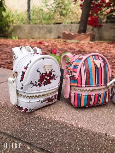 Móc khoá balo mini Guess xách tay US săn sale