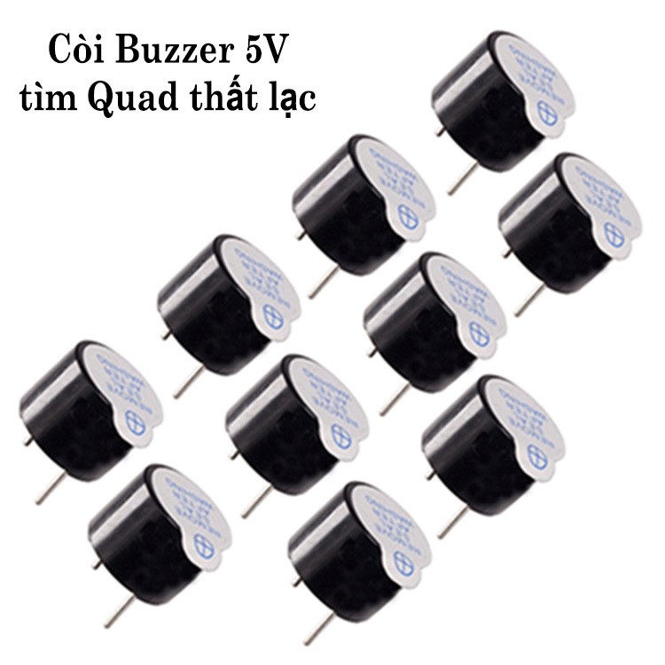 [HCM] - Còi Buzzer 5V DC giúp tìm Quad thất lạc