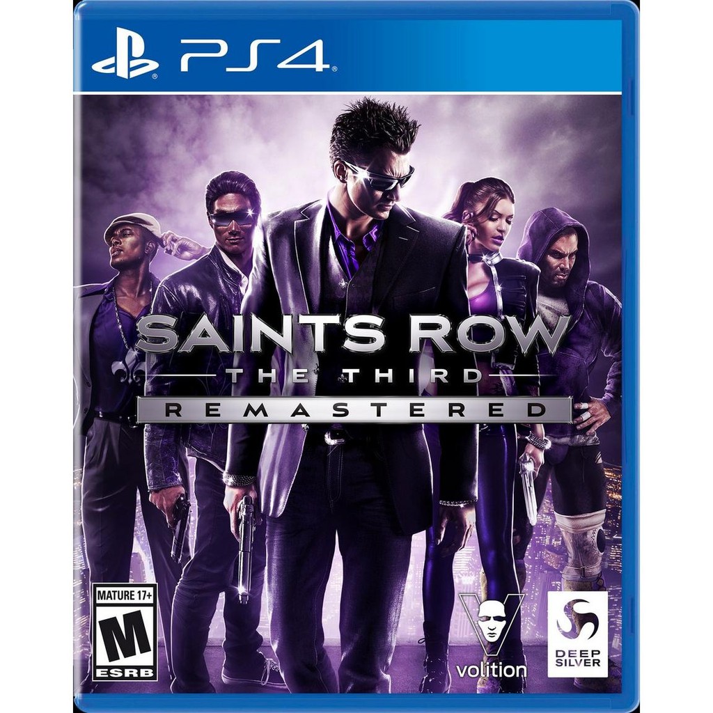 Đĩa Game PS4 : Saints Row the Third Remastered Hệ Us