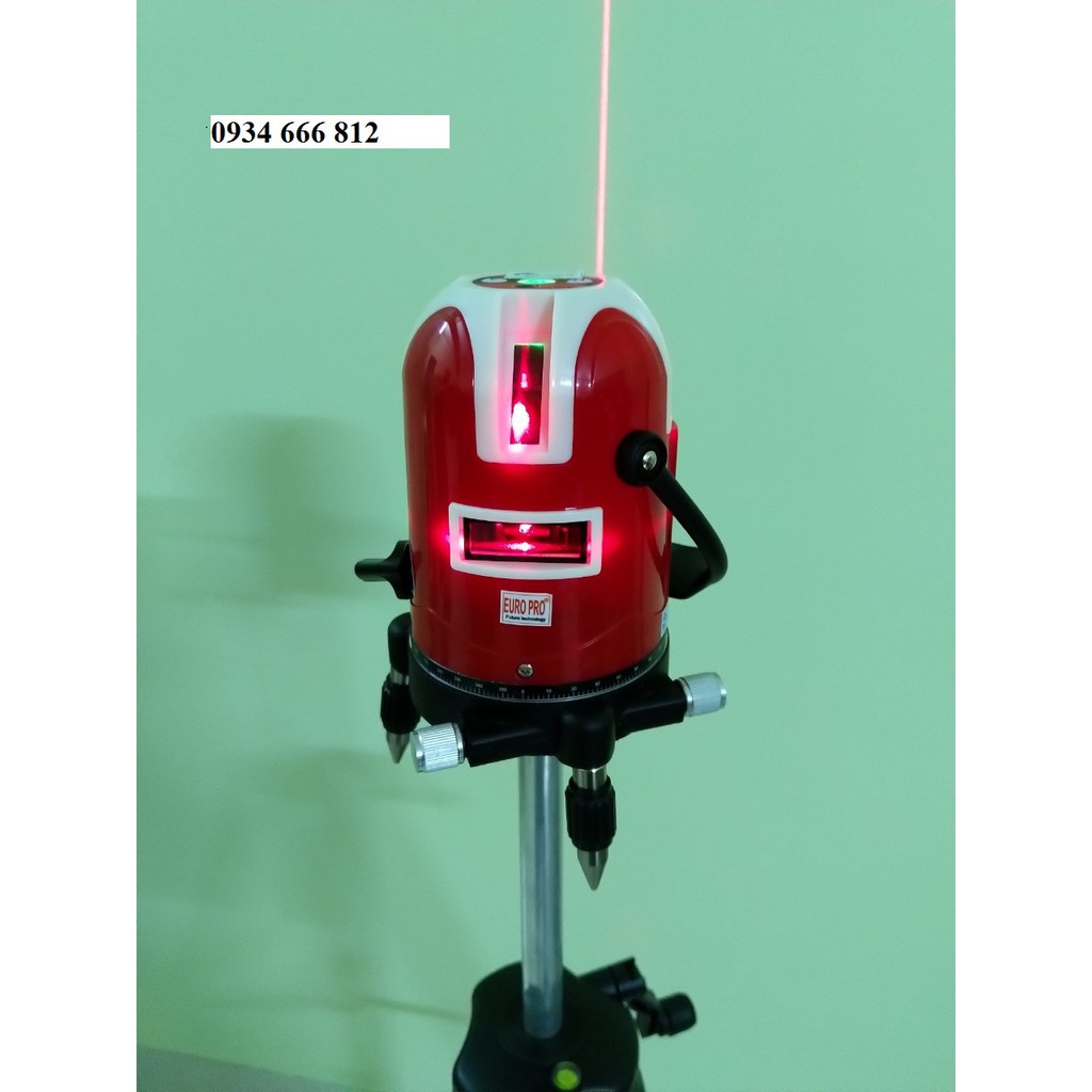Máy cân bằng laser 5 tia đỏ pin sạc