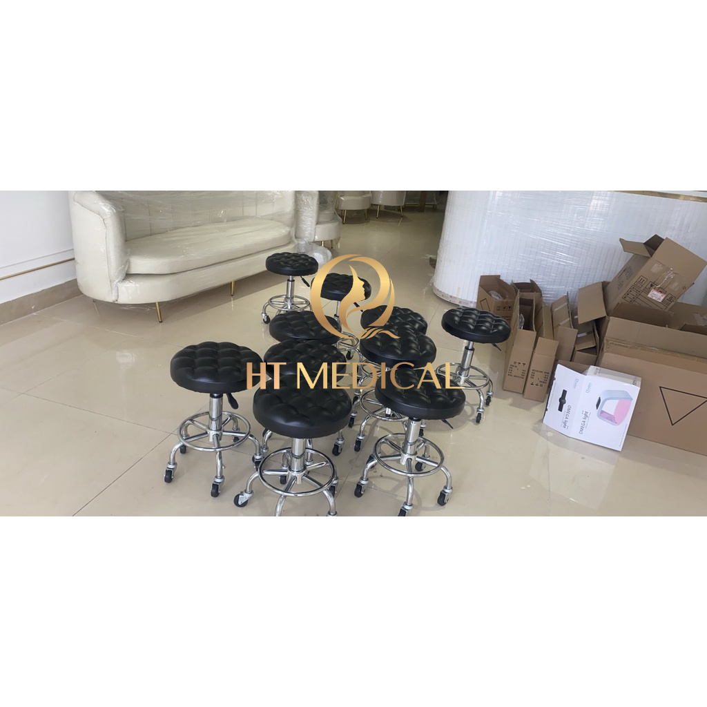 Ghế Xoay Có Múi bọc da Dùng Cho Spa , Thẩm Mỹ Viện