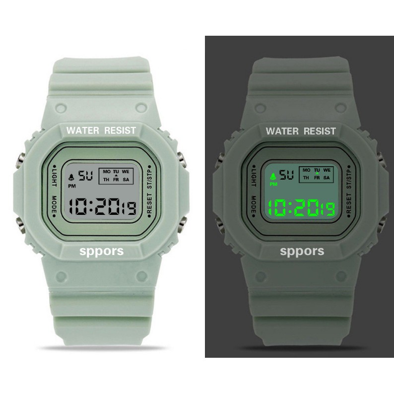 Đồng hồ điện tử nam nữ SPORTS thể thao, mẫu mới tuyệt đẹp, full chức năng, chống nước tốt- MS 03