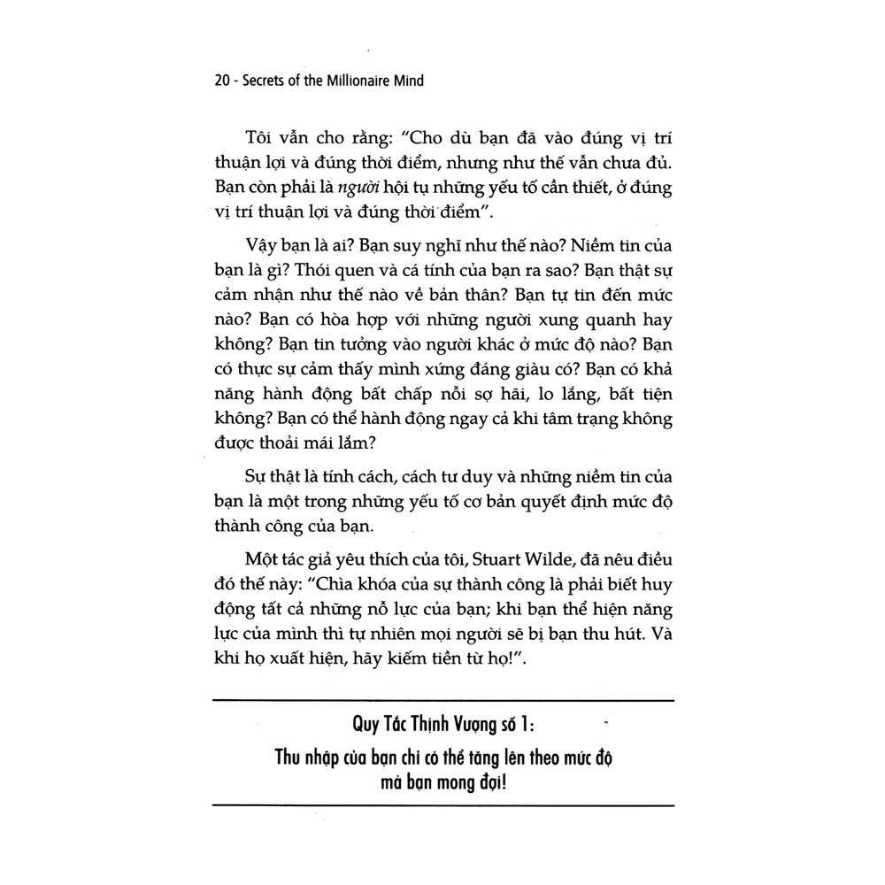 Sách - Bí Mật Tư Duy Triệu Phú