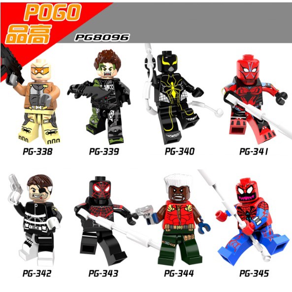 Minifigures Các Nhân Vật Người Nhện Mark 2