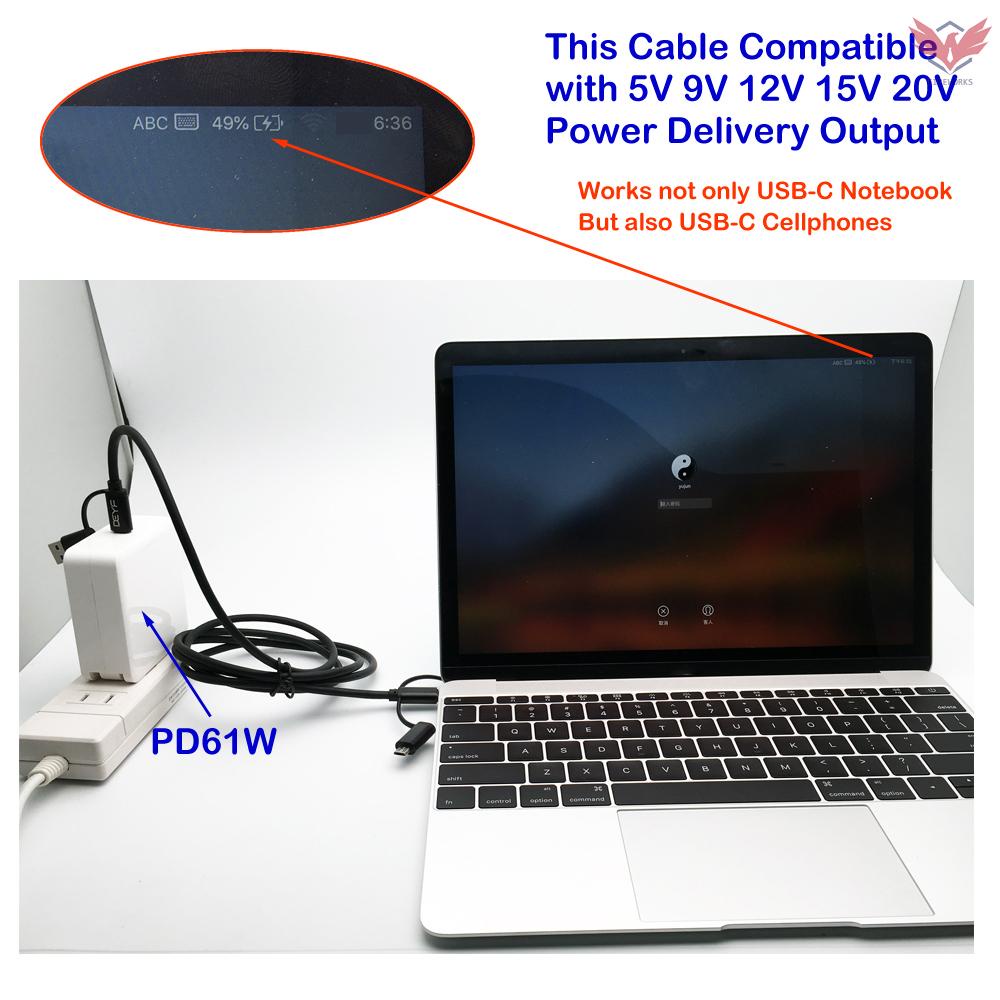 Dây Cáp Sạc Kkmoon 5 Trong 1 Cổng Micro Usb Type C Cho Iphone X 8 7 6s 6 Samsung S8 Note 8 Galaxy S8