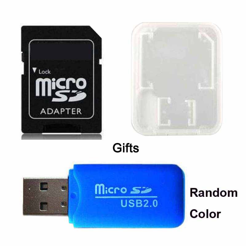 Sẵn sàng Kingston 128GB 32GB 64GB Class10 Thẻ TF Thẻ nhớ Micro SD 32G 64G 128G + Đầu đọc