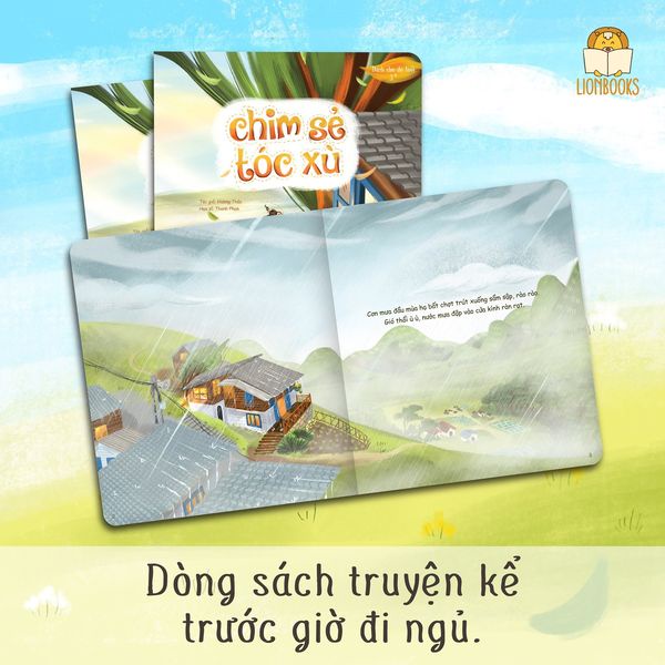 Truyện kể cho bé trước giờ đi ngủ - Cuốn Chim Sẻ Tóc Xù - Câu chuyện kể hằng đêm cho bé 0-6 tuổi
