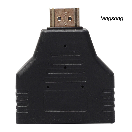 Cáp Chuyển Đổi Hdmi Sang 2 Đầu Âm 1 Trong 2