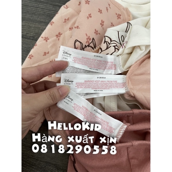B477 - Bộ 3CT NAIBAMBI bé gái