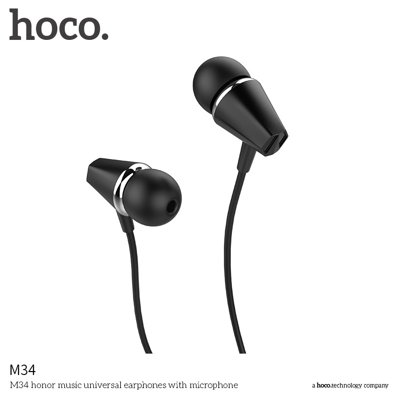 Tai Nghe hoco. M34 Chất Lượng Cao Giắc Cắm 3.5mm Dài 1.2m