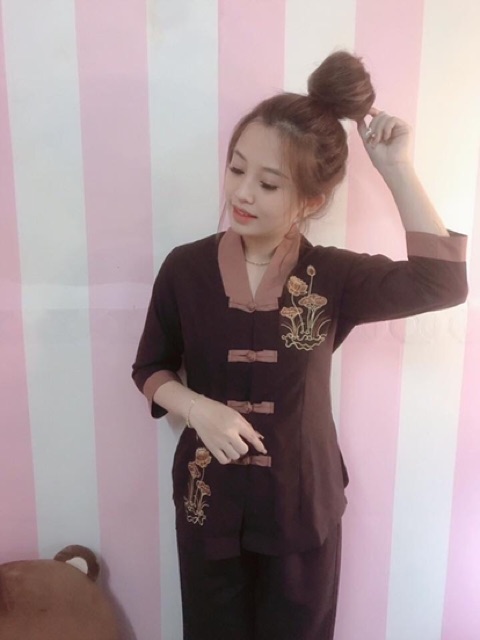 Quần áo đi chùa , la hán phối
