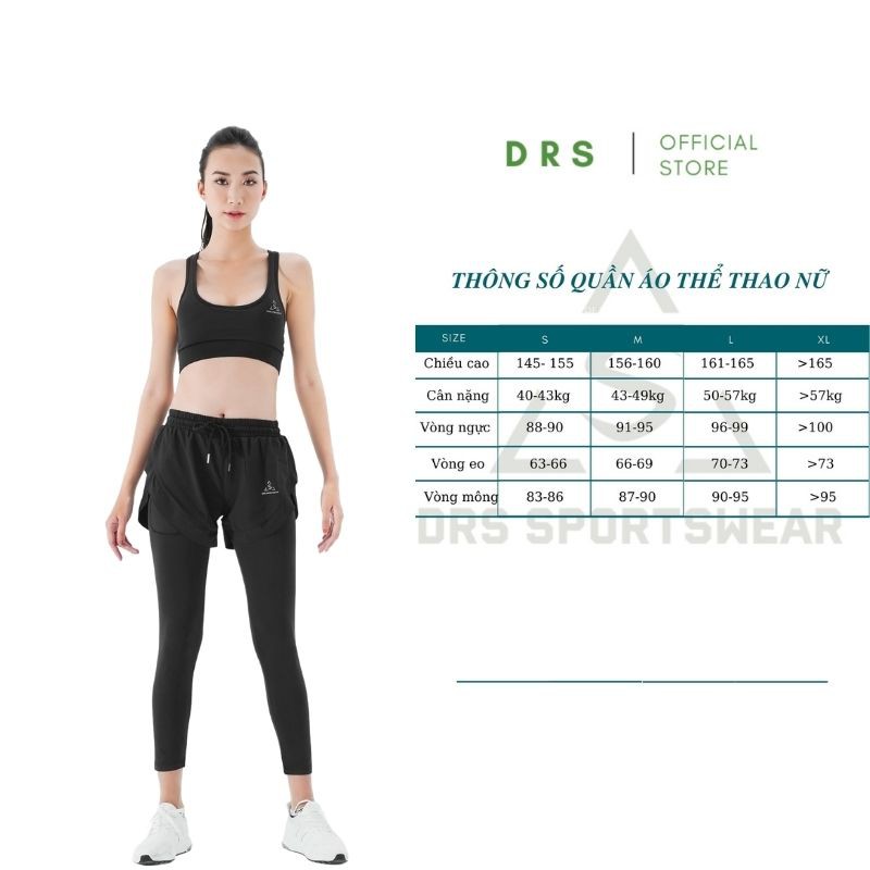 ÁO TẬP NỮ BRA DRS✸ FREE SHIP ✸ ÁO BRA THỂ THAO NỮ TẬP GYM, TẬP YOGA, YUMBA DRN12 TỐI GIẢN sang trọng