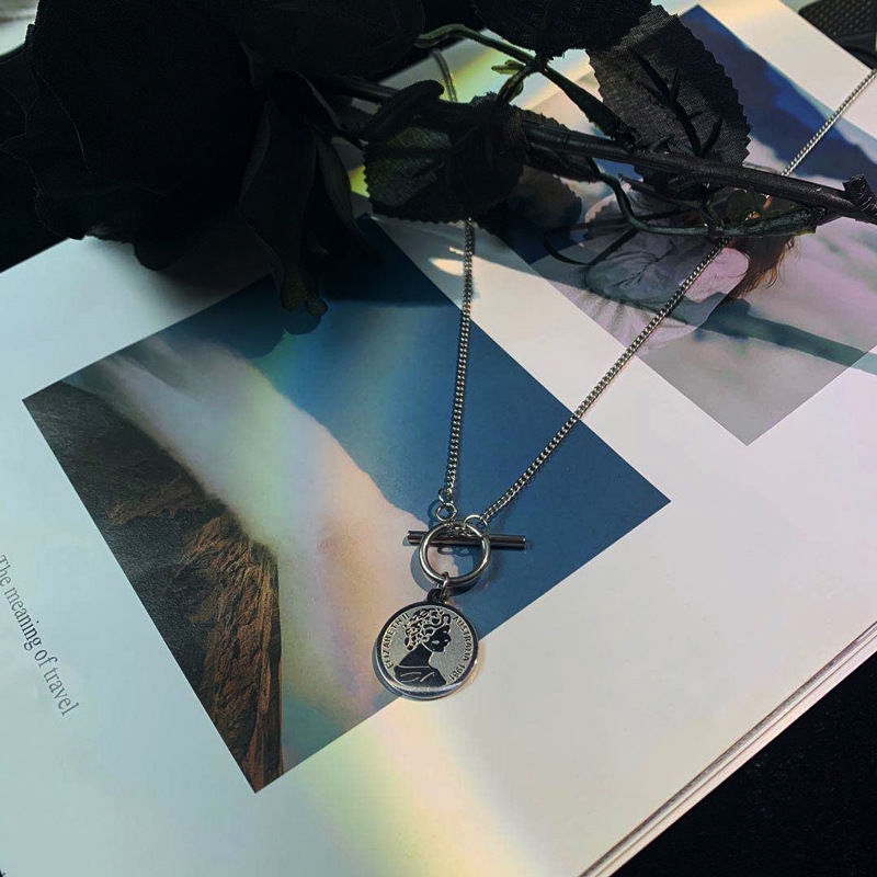 Mặt Dây Chuyền Bằng Thép Không Gỉ Hình Chân Dung 23218