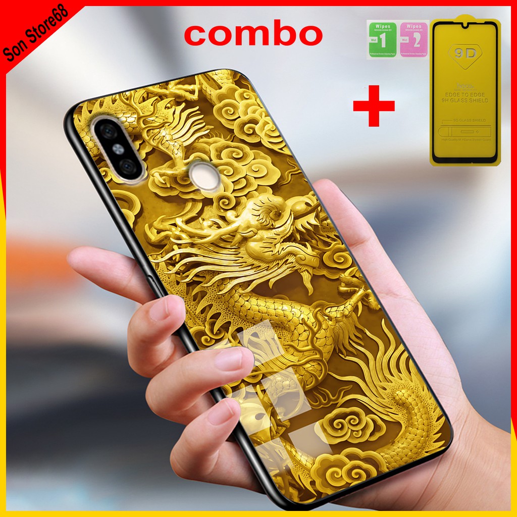 COMBỐP LƯNG XIAOMI REDMI NOTE5PRO, ( TẶNG KÈM 1 KÍNH CƯỜNG LỰC FULL MÀN ), ỐP XIAOMI REDMI NOTE 5PRO Son Store