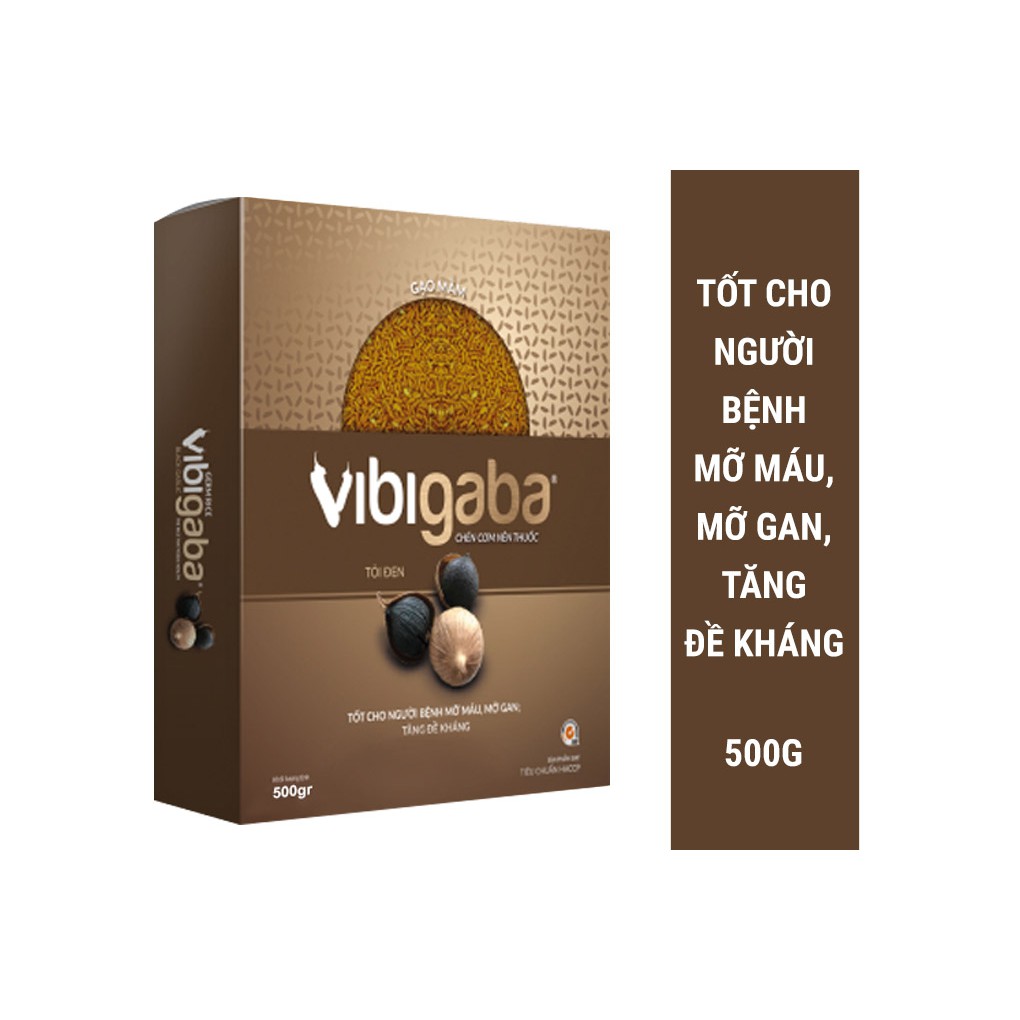 Gạo Mầm vibigaba tỏi đen Hạt Ngọc Trời (1kg) | BigBuy360 - bigbuy360.vn