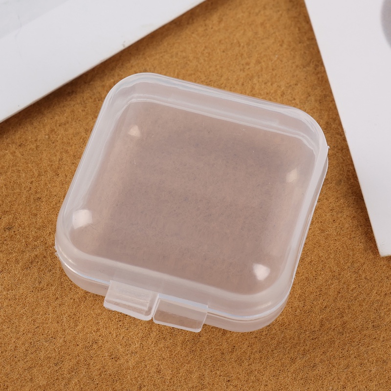 Set 10 Hộp Nhựa Trong Suốt Mini Đựng Trang Sức Sang Trọng