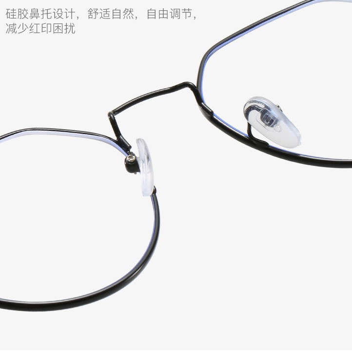 Mắt kính gọng tròn trong suốt chống ánh sáng xanh cho nam nữ