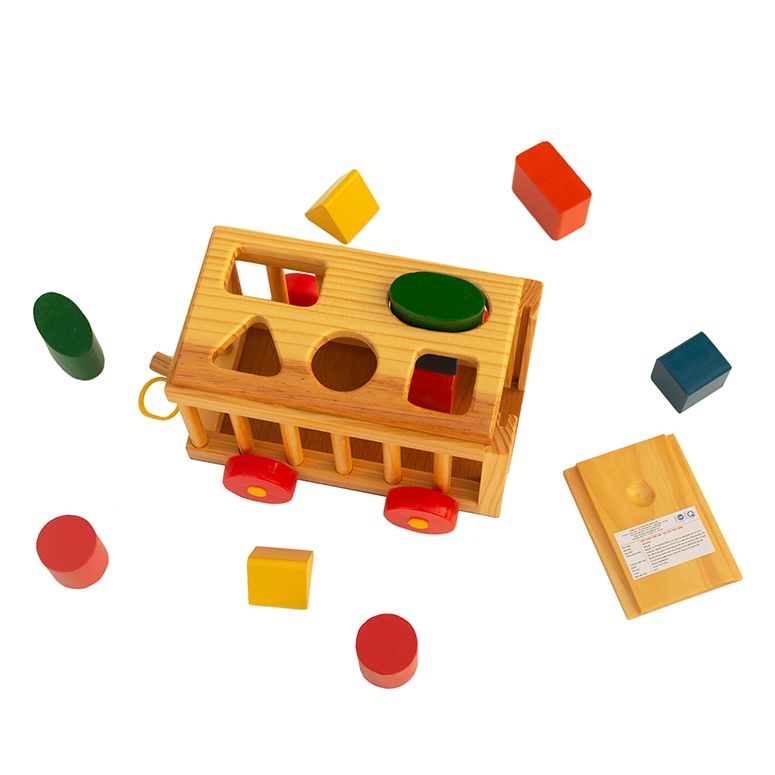 XE CŨI THẢ HÌNH BẰNG GỖ