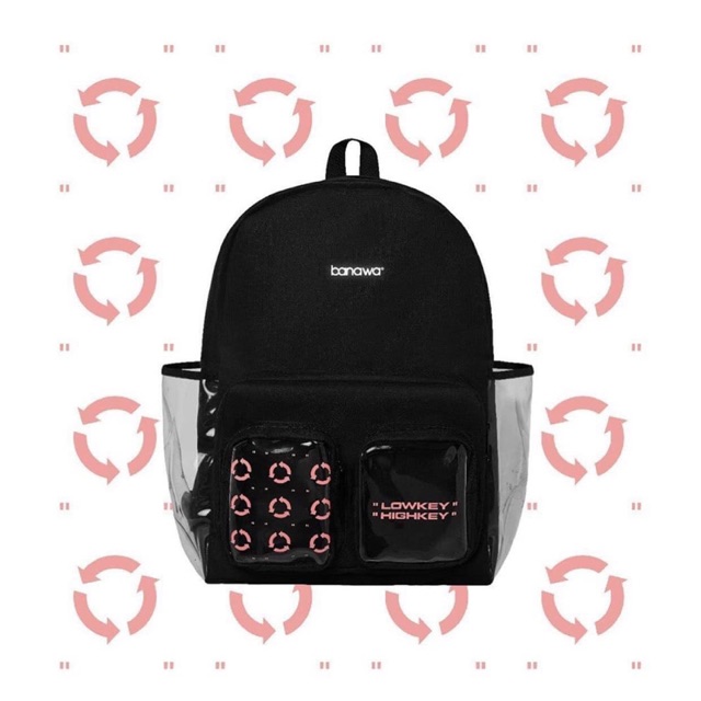 Balo BANAWA túi trong. Có ảnh thật
