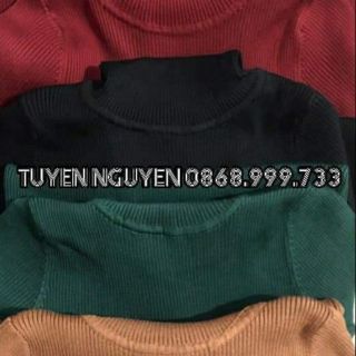 Váy len dài qua gối
