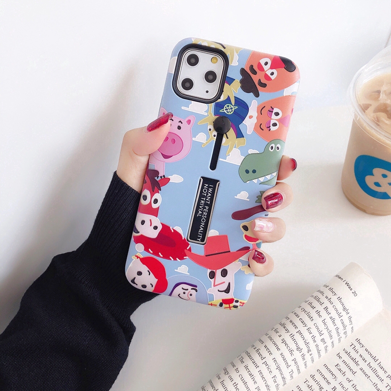 Ốp Điện Thoại Chống Sốc Có Giá Đỡ Hình Quái Vật Cho Iphone 6 6s 7 8 Plus X Xs Max Xr 11 Pro Max | BigBuy360 - bigbuy360.vn