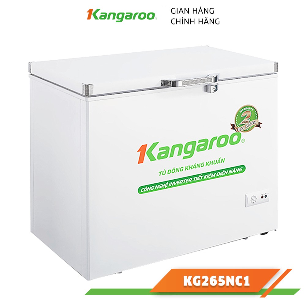 Tủ đông kháng khuẩn Kangaroo 1 ngăn 1 cánh KG265NC1