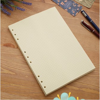 Ruột giấy refill A4 B5 A5 A6 cho sổ bullet journal còng sổ ruột dot blank line sticker