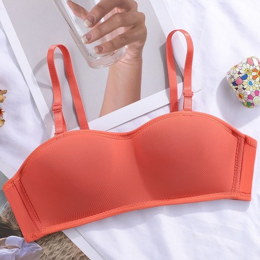Áo Ngực Nữ Su Không Gọng Cúp Ngang Đa Dạng Màu A4280