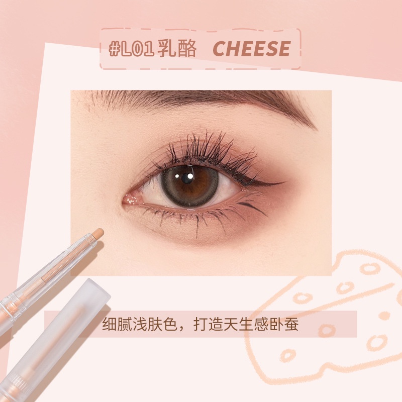 Bút Nhũ Kẻ Bọng Mắt Lấp Lánh Bám Màu Tốt Chống Thấm Nước GOGOTALES GT358