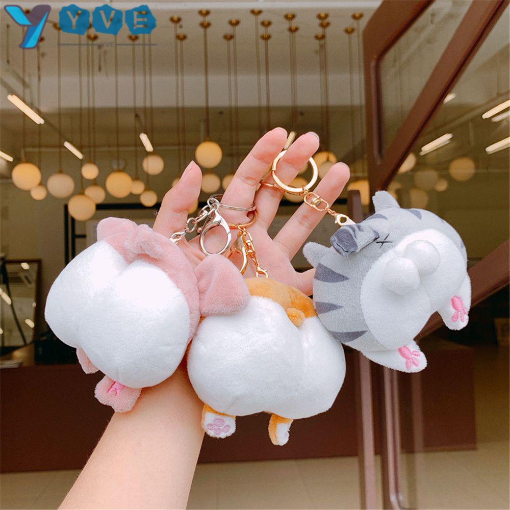Móc Chìa Khóa Hình Thú Nhồi Bông Dễ Thương Dành Cho Học Sinh