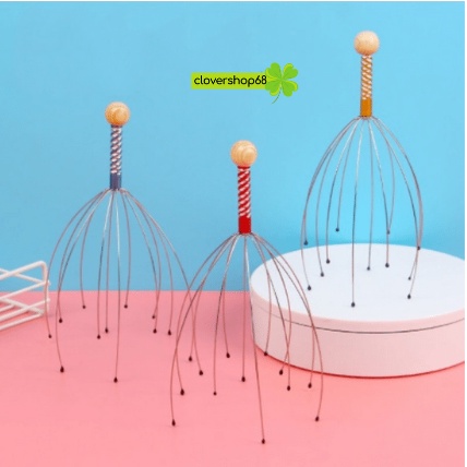 Dụng cụ matxa da đầu, massage da đầu trị liệu, thư giãn 🍀 Clovershop68 🍀