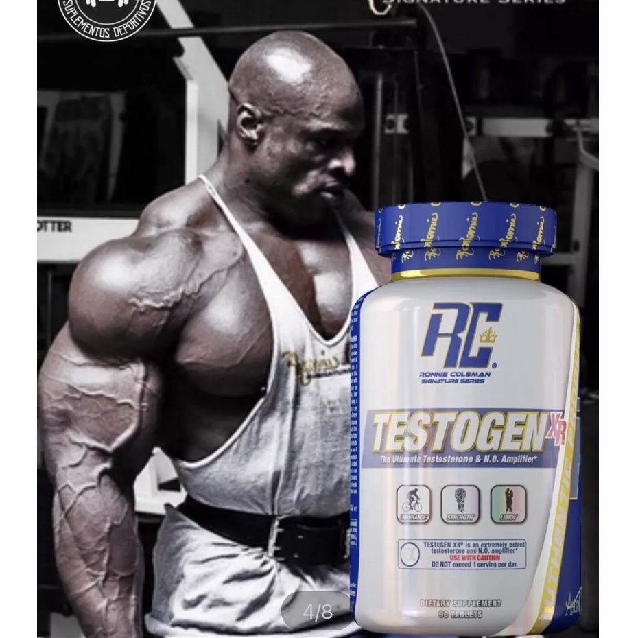 Testogen Viên Hỗ Trợ Tăng Testosteron Tăng Test và Tăng Sinh ly Giúp Tăng Cơ Ronnie Coleman Testogen XR 90 Viên