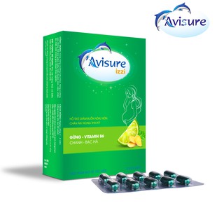 Viên uống giảm nghén Avisure izzi hộp 20 viên cho mẹ bầu