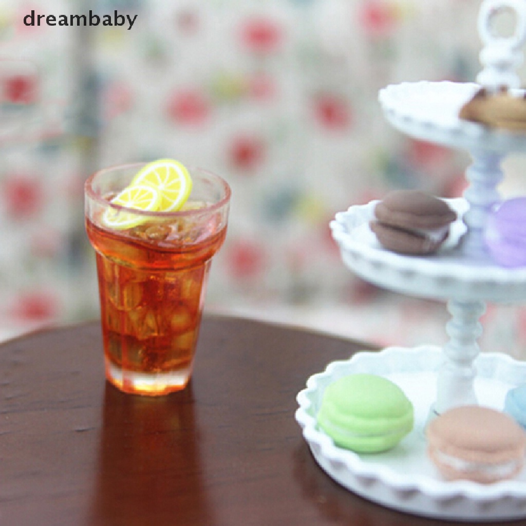 Mô Hình Ly Trà Sữa / Chanh Thu Nhỏ 1: 12 Dùng Trang Trí Nhà Búp Bê diy