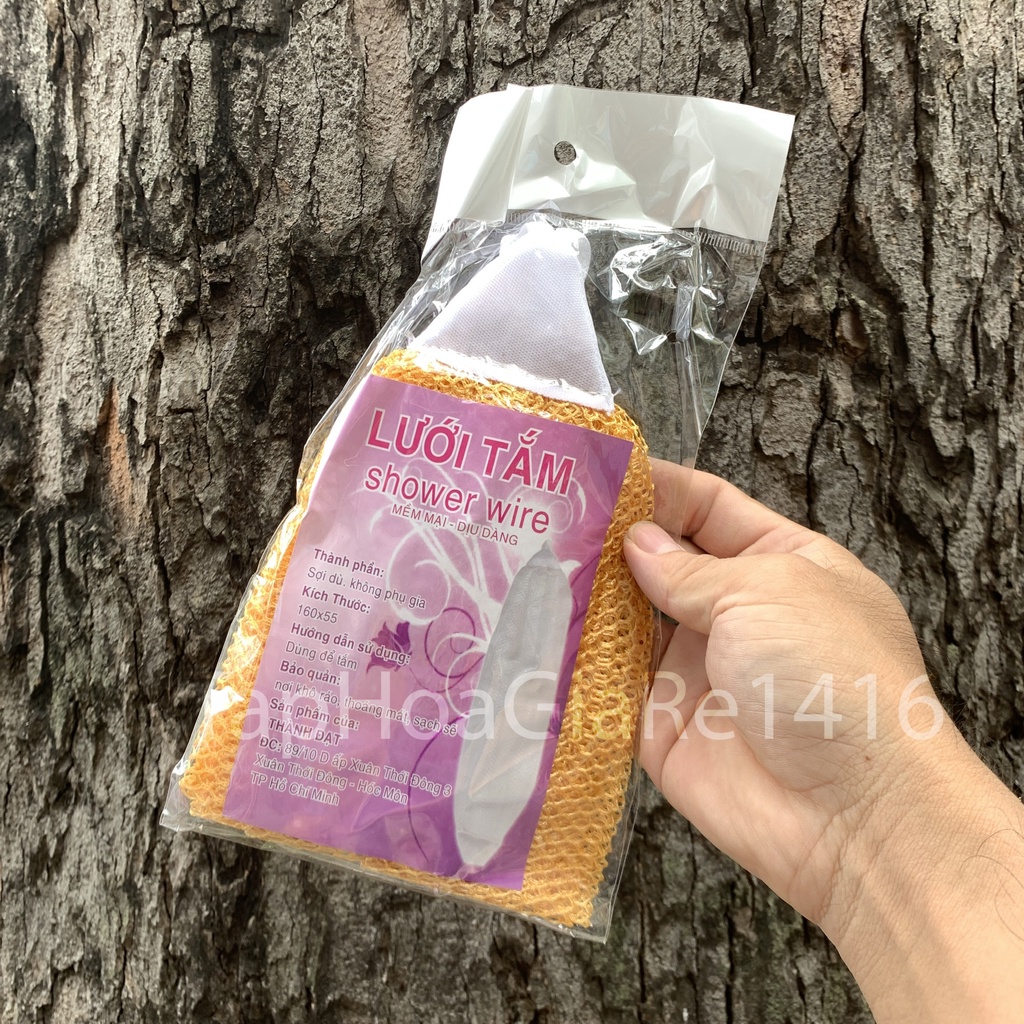 Lưới Tắm Chà Lưng